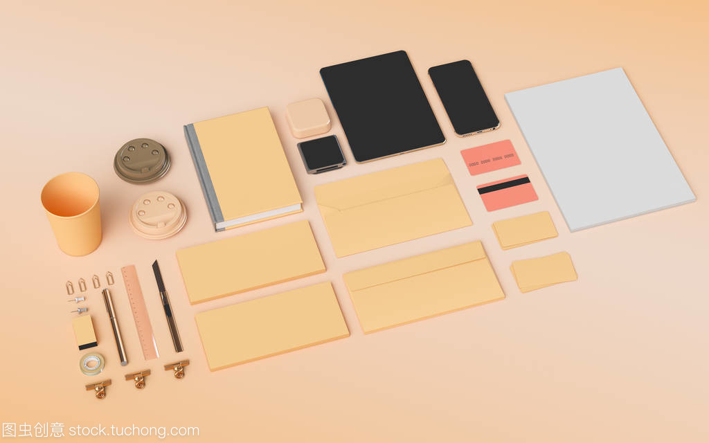 灵动之选 办公用品3D品牌样机与微创新相伴的科学指南